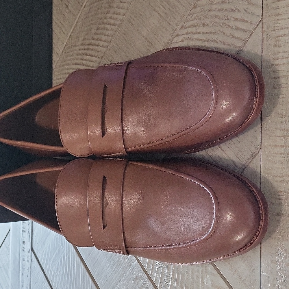 New Authentic Coach Men’s DCLN Loafer Saddle Brown Size 11.5D - Picture 2 of 11